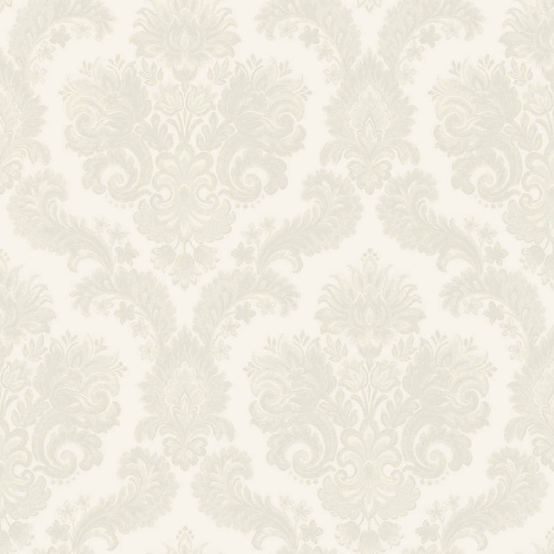 35940 Floral Damask Cream Wallpaper by Galerie