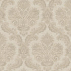 35947 Floral Damask Beige Wallpaper by Galerie
