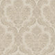 Floral Damask Beige Ornamenta Wallpaper by Galerie