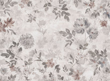 3594 Florence Mural Dark White and Grey Cottage Garden Wallpaper by Boråstapeter