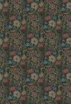 3595 Nightingale Garden Mural Dark Multi Cottage Garden Wallpaper by Boråstapeter
