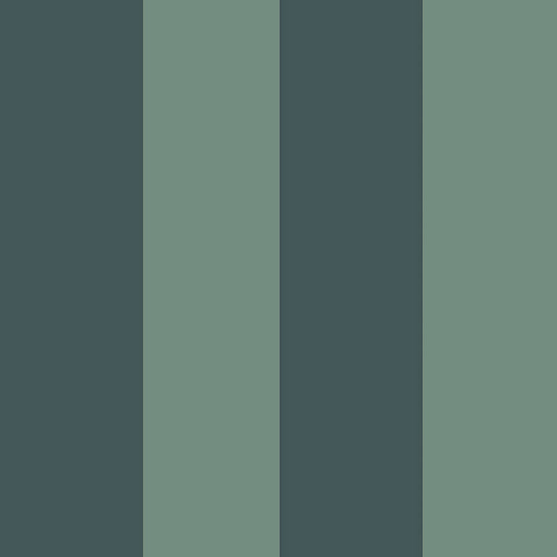35965 Wide Stripe Green Wallpaper by Galerie