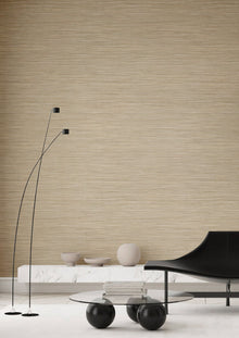 35974 Horizontal Texture Bronze Brown Wallpaper by Galerie