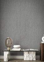 35989 Stripe Texture Silver Grey Wallpaper by Galerie