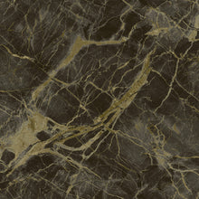 36280 Portoro Marble Charcoal Gold Wallpaper by Holden Decor