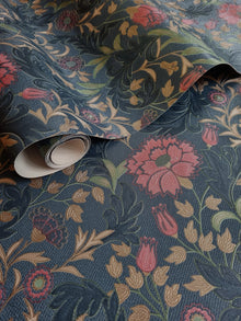 36304 Bilbury Navy Opus Wallpaper by Holden Decor