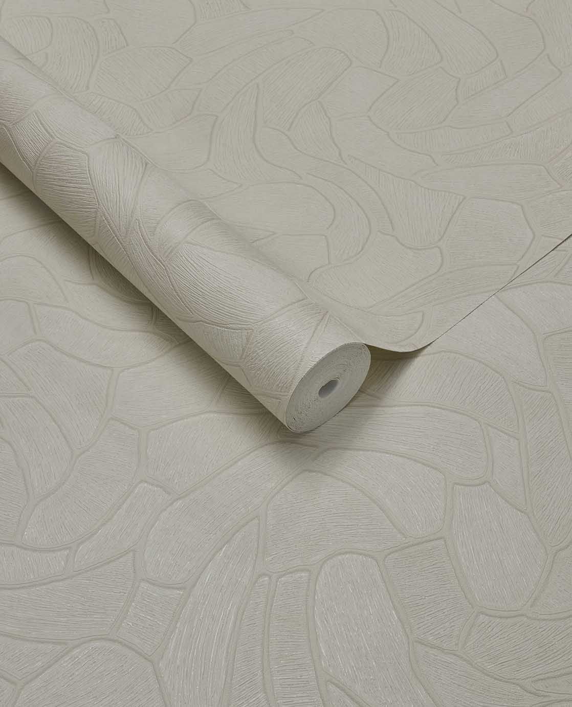 363210 Organic Stone Cream Wallpaper by Eijffinger
