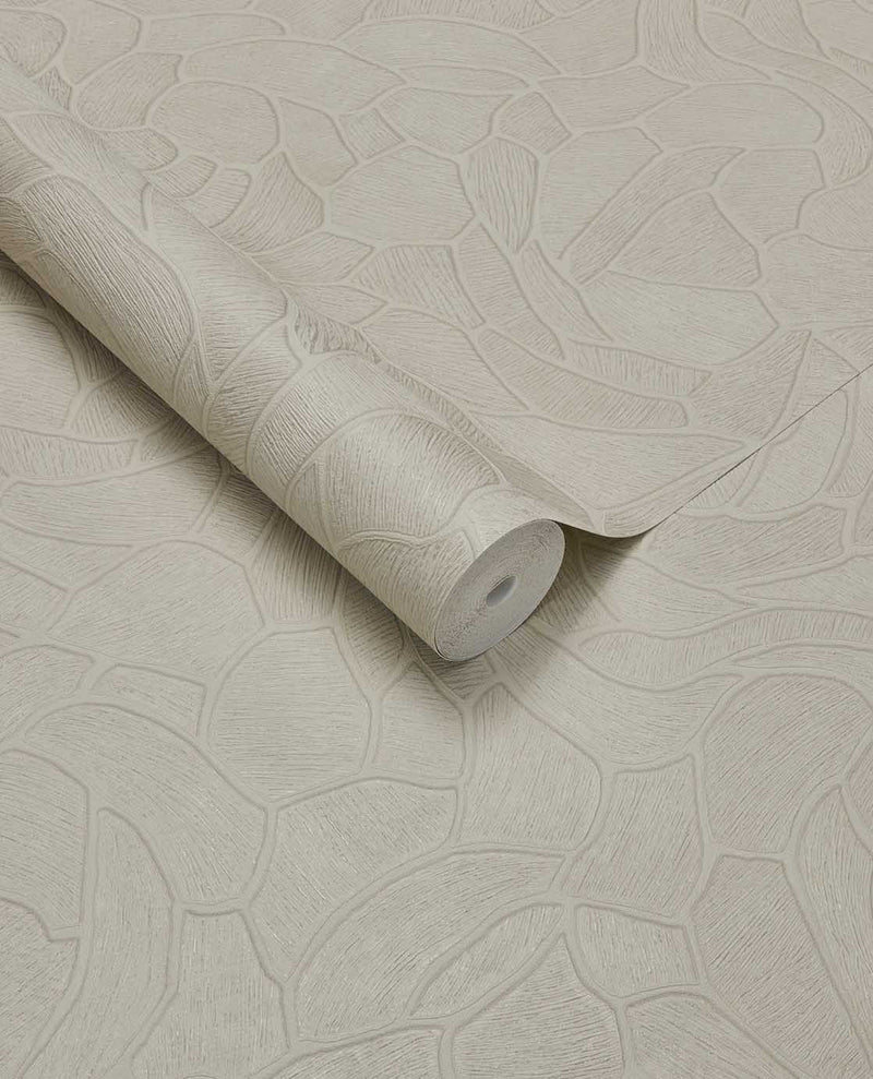 363212 Organic Stone Cream Wallpaper by Eijffinger