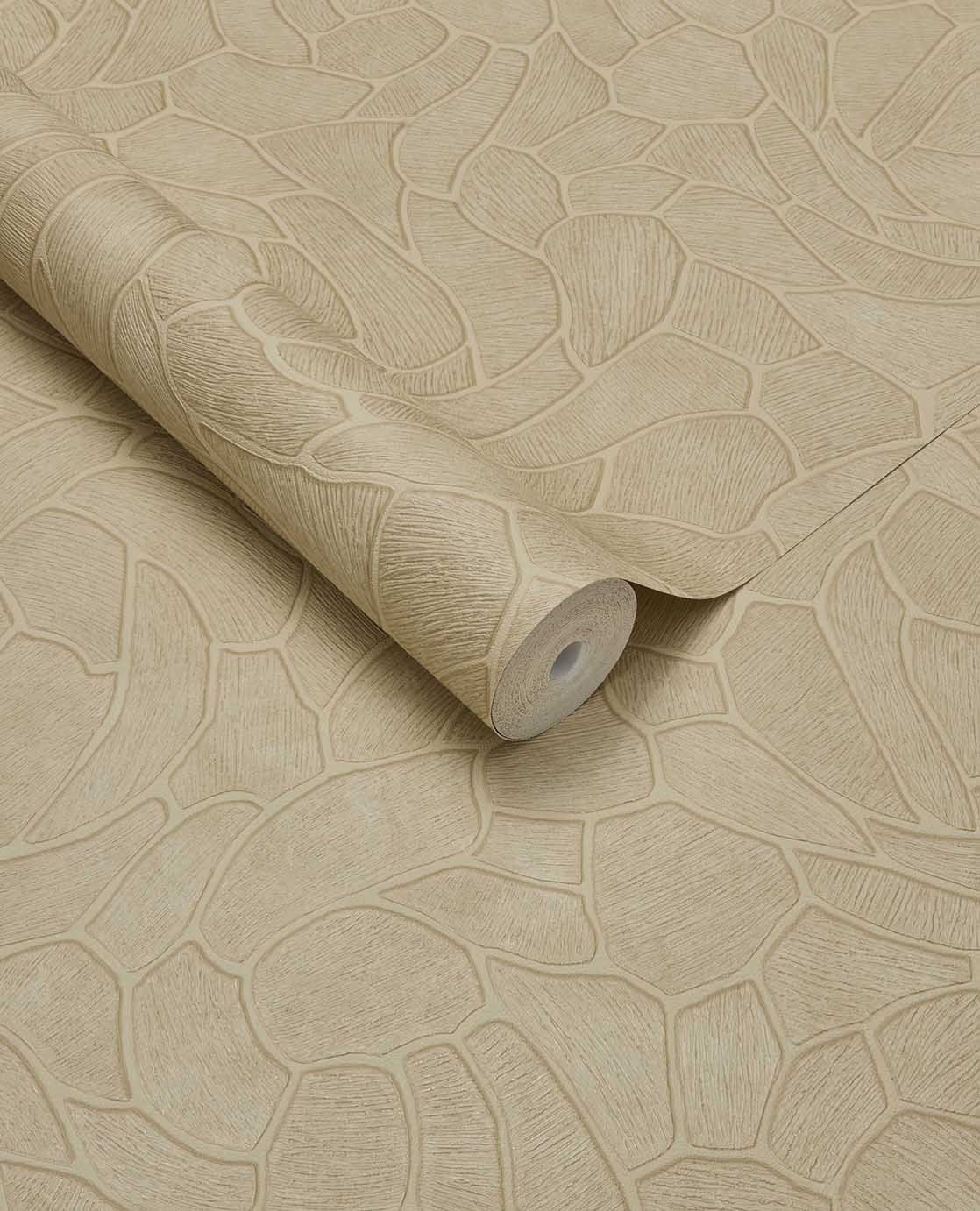 363213 Organic Stone Sand Wallpaper by Eijffinger