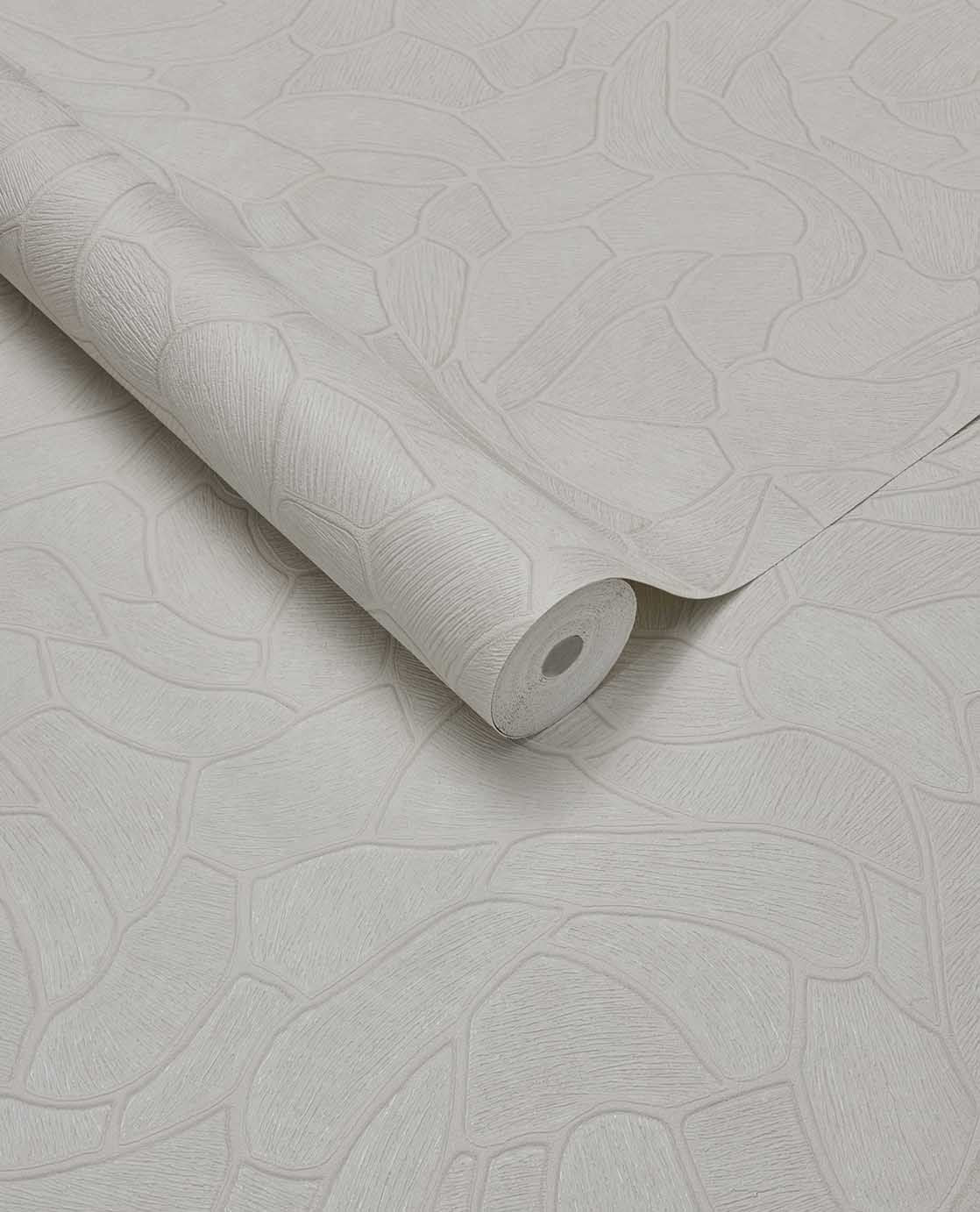 363215 Organic Stone Cream Wallpaper by Eijffinger