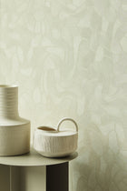 363217 Organic Stone Green Wallpaper by Eijffinger