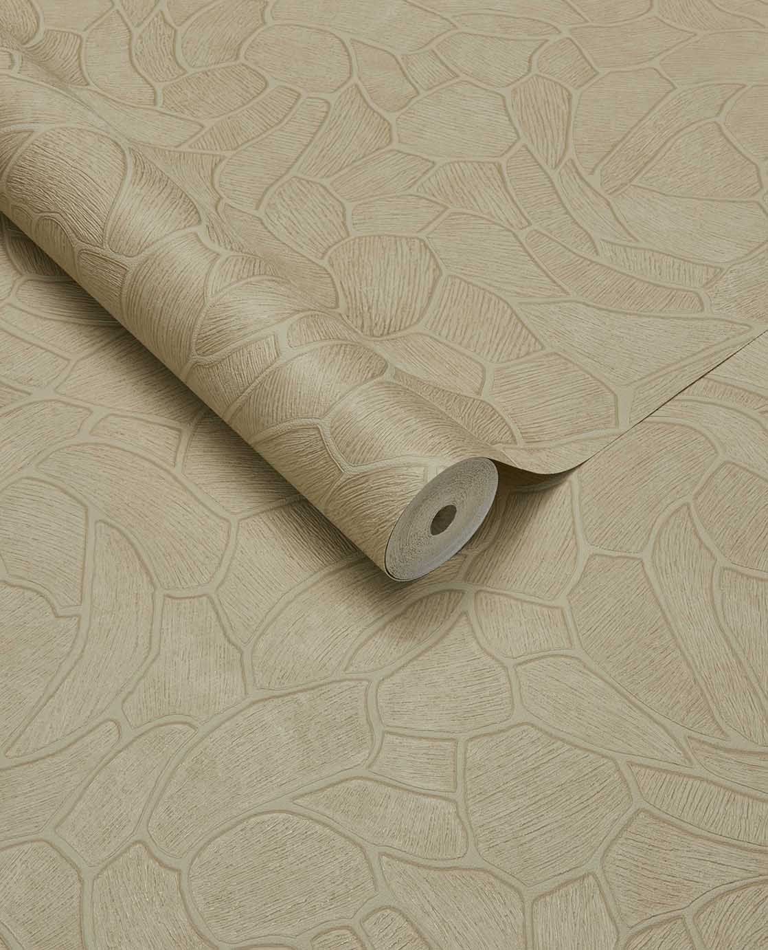 363219 Organic Stone Sand Wallpaper by Eijffinger