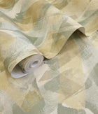 36322 Artistry Green/Beige Wallpaper by Holden Decor