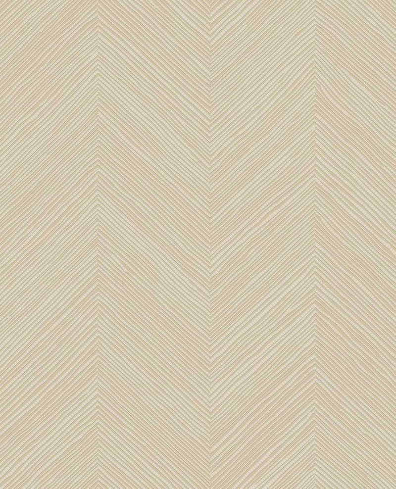 363233 Chevron Sand Wallpaper by Eijffinger