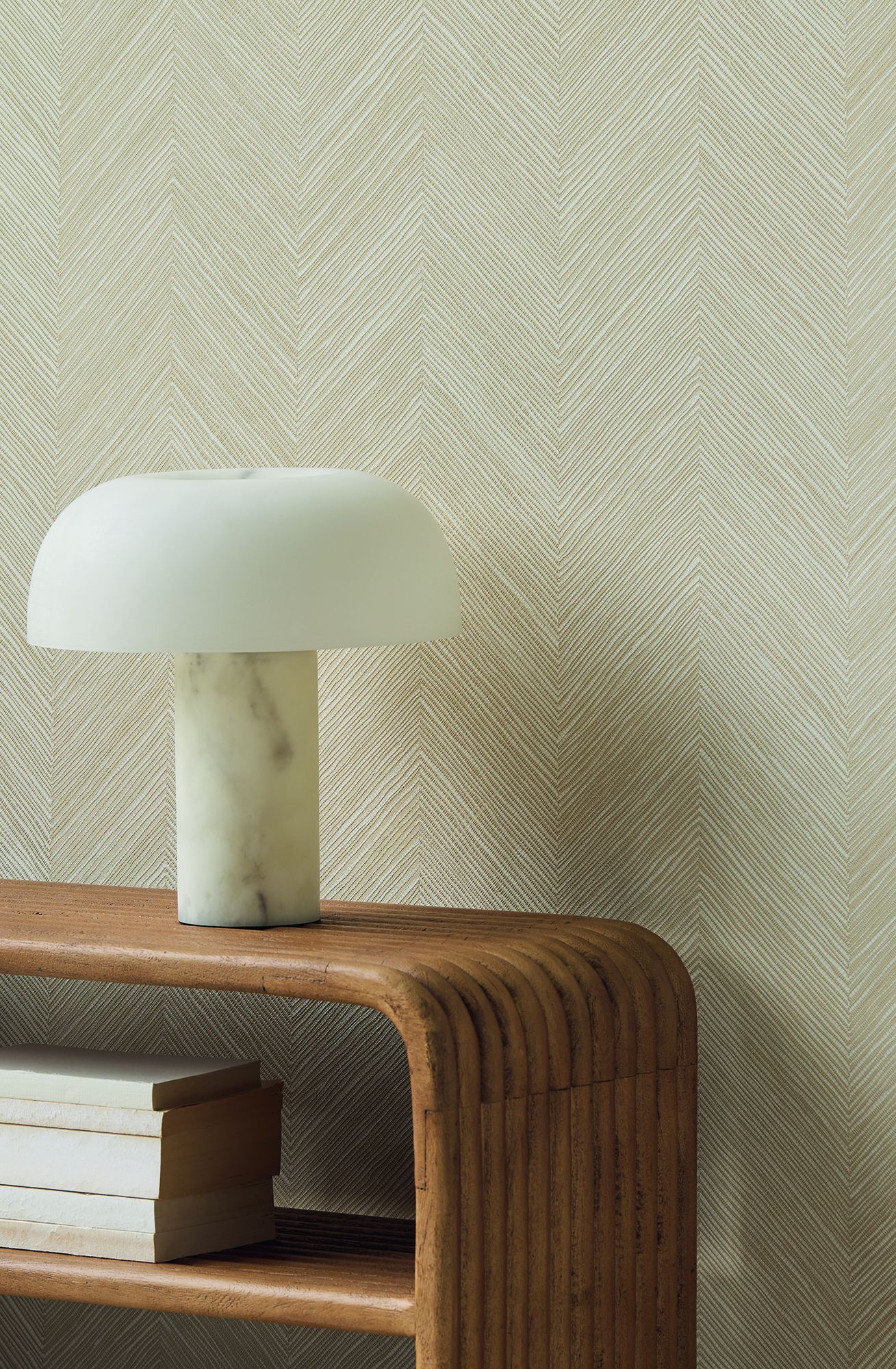 363233 Chevron Sand Wallpaper by Eijffinger