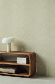 363233 Chevron Sand Wallpaper by Eijffinger