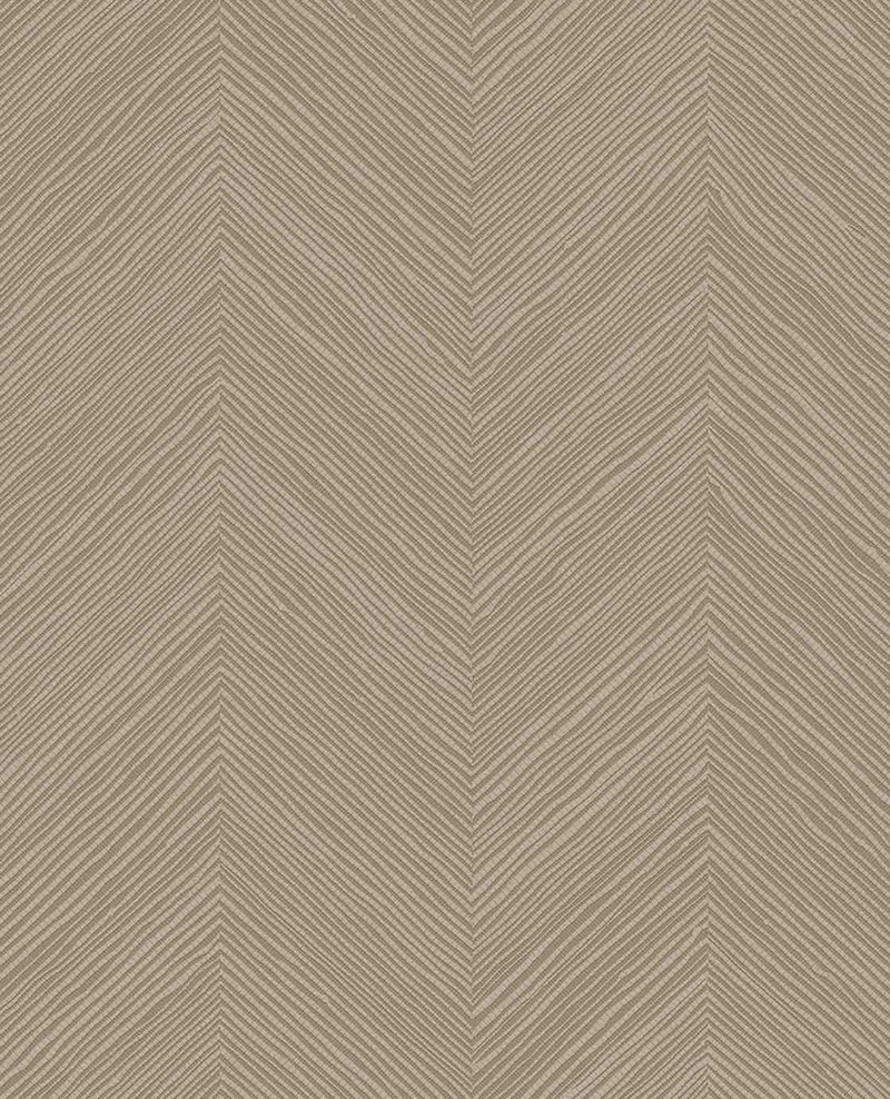 363235 Chevron Taupe Wallpaper by Eijffinger
