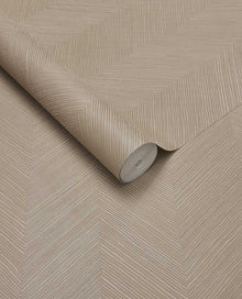 363235 Chevron Taupe Wallpaper by Eijffinger