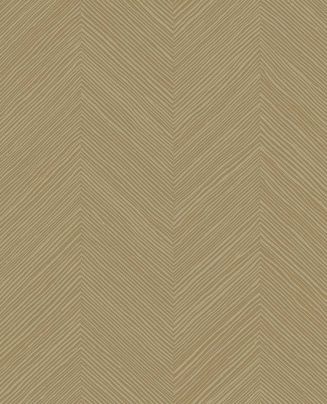 363237 Chevron Ochre Wallpaper by Eijffinger