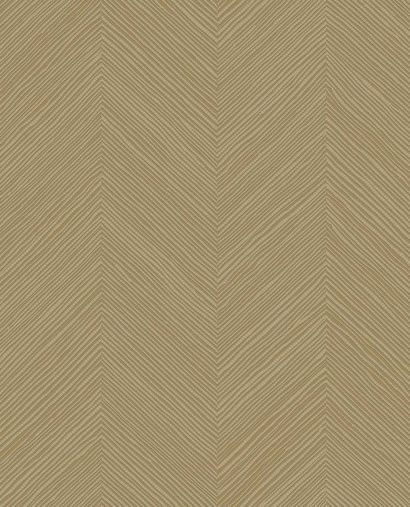 363237 Chevron Ochre Wallpaper by Eijffinger