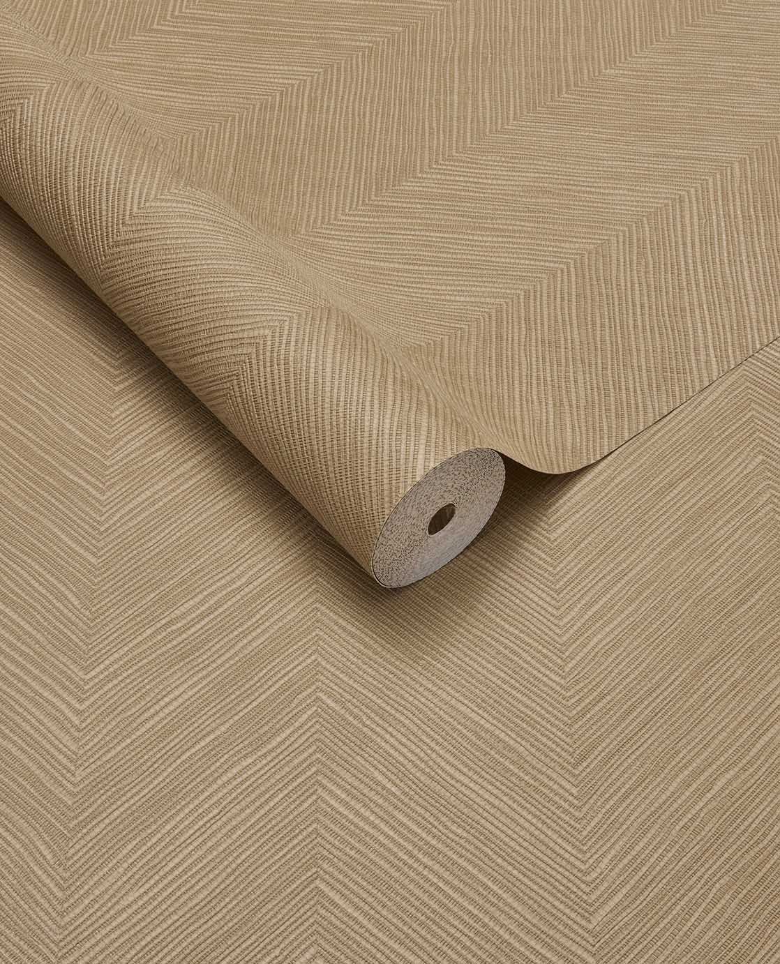 363238 Chevron Taupe Wallpaper by Eijffinger