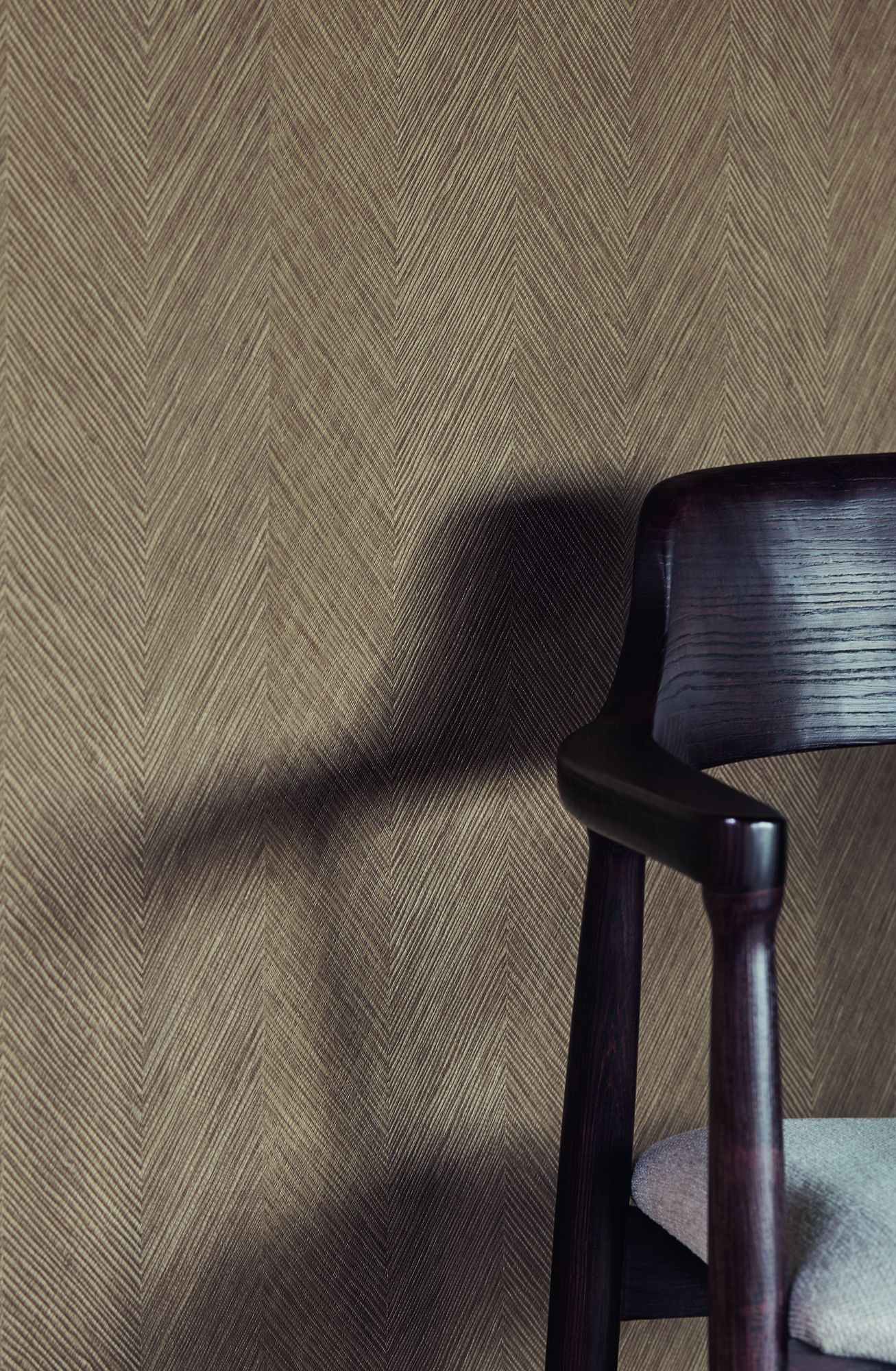 363240 Chevron Terracotta Wallpaper by Eijffinger