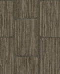 Geometric Block Taupe Calm Crafted Wallpaper by Eijffinger