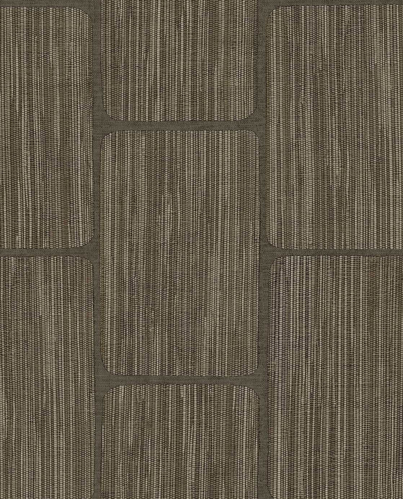 363250 Geometric Block Taupe Wallpaper by Eijffinger