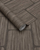 363250 Geometric Block Taupe Wallpaper by Eijffinger