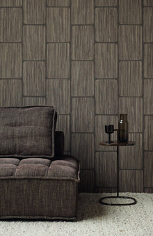 363250 Geometric Block Taupe Wallpaper by Eijffinger