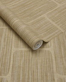 363251 Geometric Block Sand Wallpaper by Eijffinger