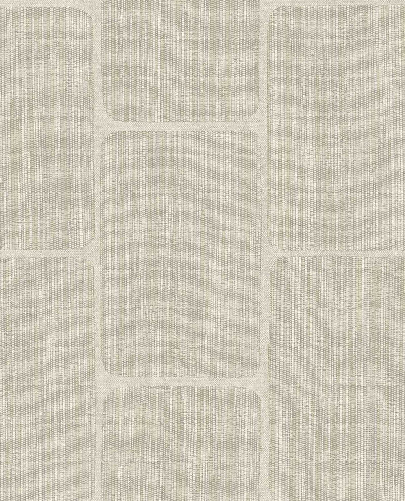 363252 Geometric Block Cream Wallpaper by Eijffinger