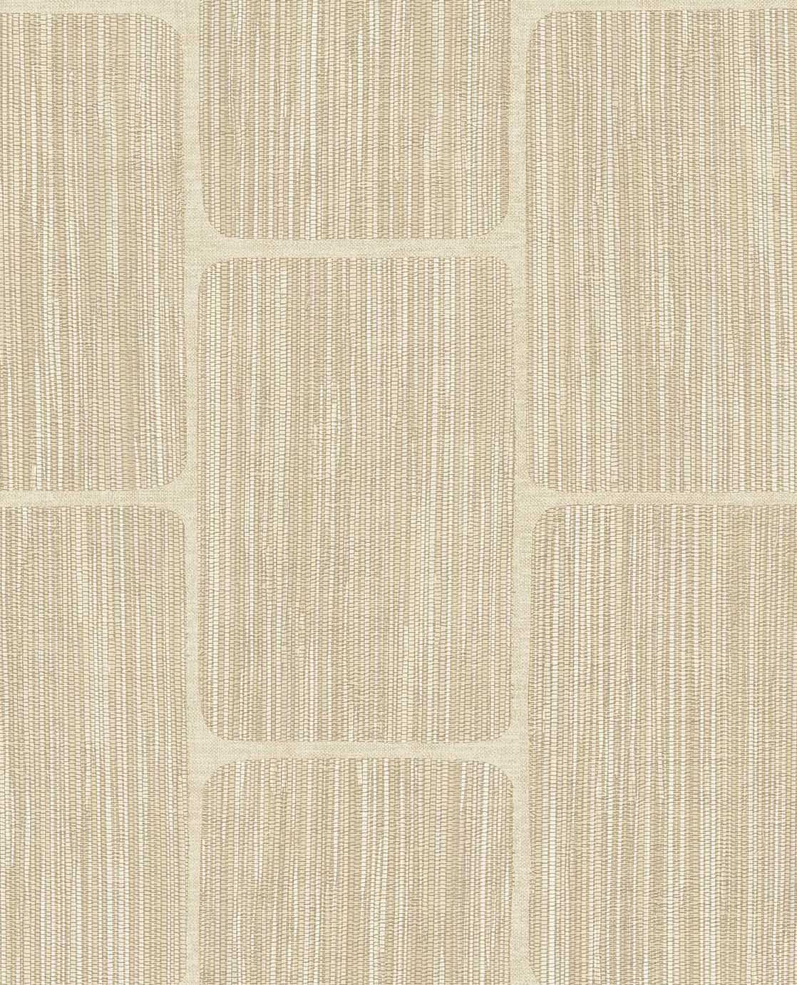 363253 Geometric Block Taupe Wallpaper by Eijffinger