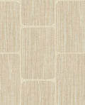 Geometric Block Taupe Calm Crafted Wallpaper by Eijffinger