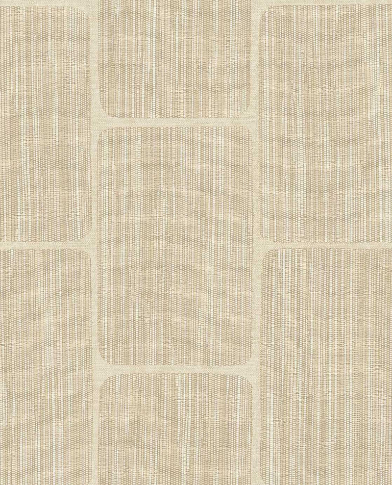 363253 Geometric Block Taupe Wallpaper by Eijffinger