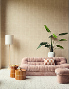 363253 Geometric Block Taupe Wallpaper by Eijffinger