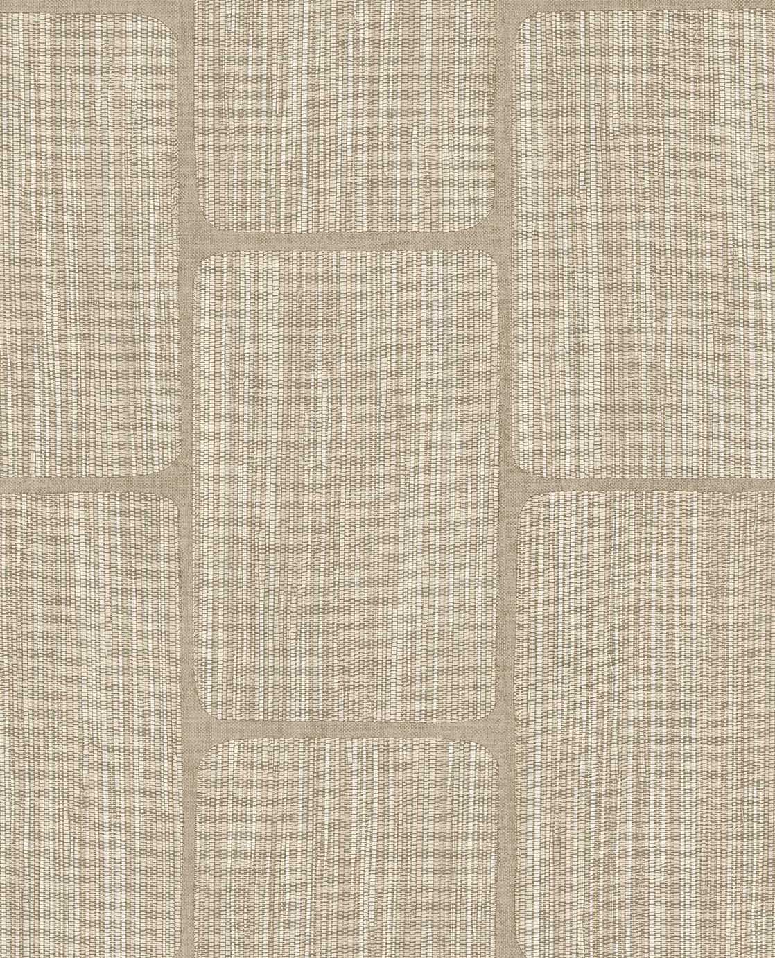 363255 Geometric Block Green Wallpaper by Eijffinger