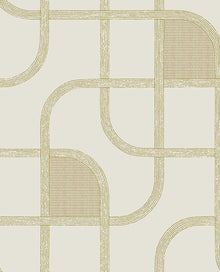 363260 Linear Weave Cream Wallpaper by Eijffinger