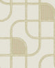 Linear Weave Cream Calm Crafted Wallpaper by Eijffinger