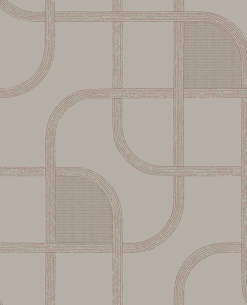 363261 Linear Weave Sand Wallpaper by Eijffinger