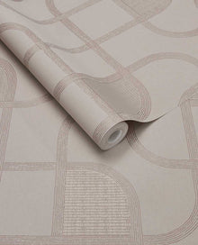 363261 Linear Weave Sand Wallpaper by Eijffinger