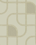 Linear Weave Green Calm Crafted Wallpaper by Eijffinger