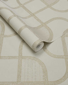 363262 Linear Weave Taupe Wallpaper by Eijffinger