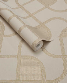 363263 Linear Weave Sand Wallpaper by Eijffinger