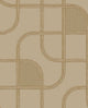 Linear Weave Terracotta Calm Crafted Wallpaper by Eijffinger