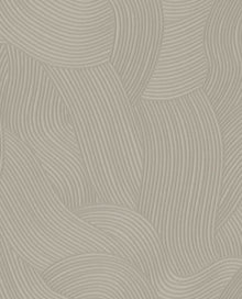 363272 Organic Wave Taupe Wallpaper by Eijffinger