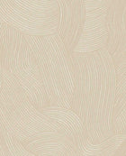 363273 Organic Wave Terracotta Wallpaper by Eijffinger