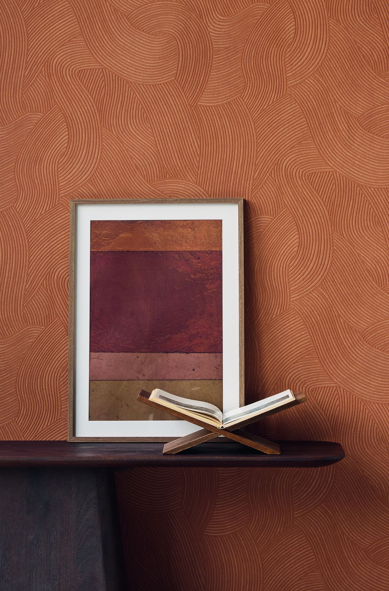 363275 Organic Wave Sand Wallpaper by Eijffinger