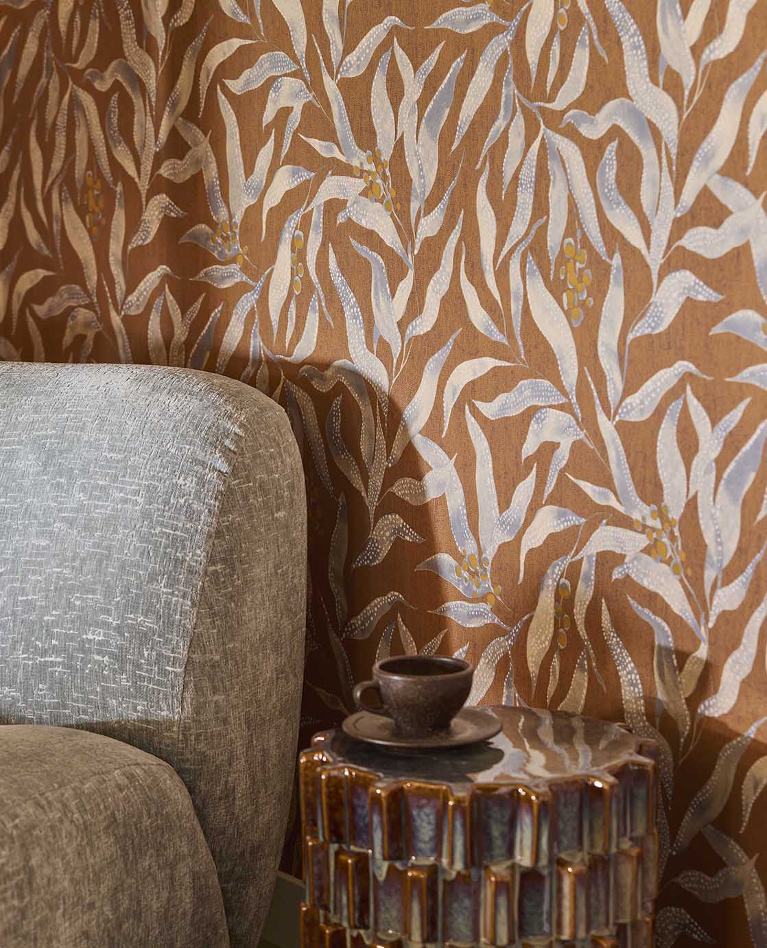 Roots 363316 Wallpaper by Eijffinger detail