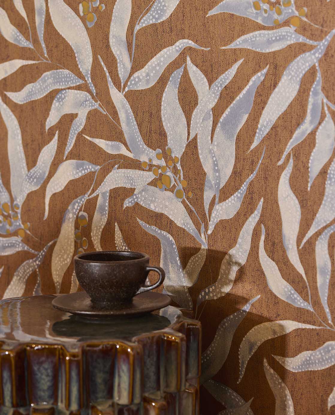 Roots 363316 Wallpaper by Eijffinger detail